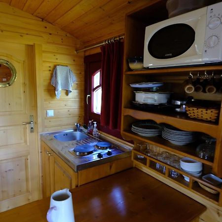Les Roulottes De La Ferme Des Chanaux Saint-Julien-d'Ance Zewnętrze zdjęcie