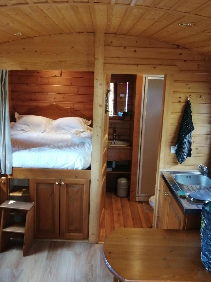 Les Roulottes De La Ferme Des Chanaux Saint-Julien-d'Ance Zewnętrze zdjęcie