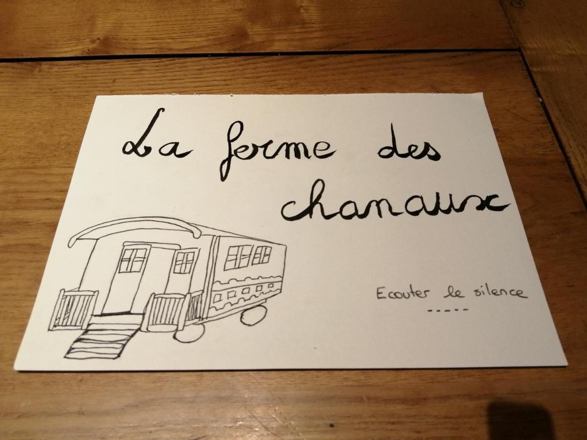 Les Roulottes De La Ferme Des Chanaux Saint-Julien-d'Ance Zewnętrze zdjęcie