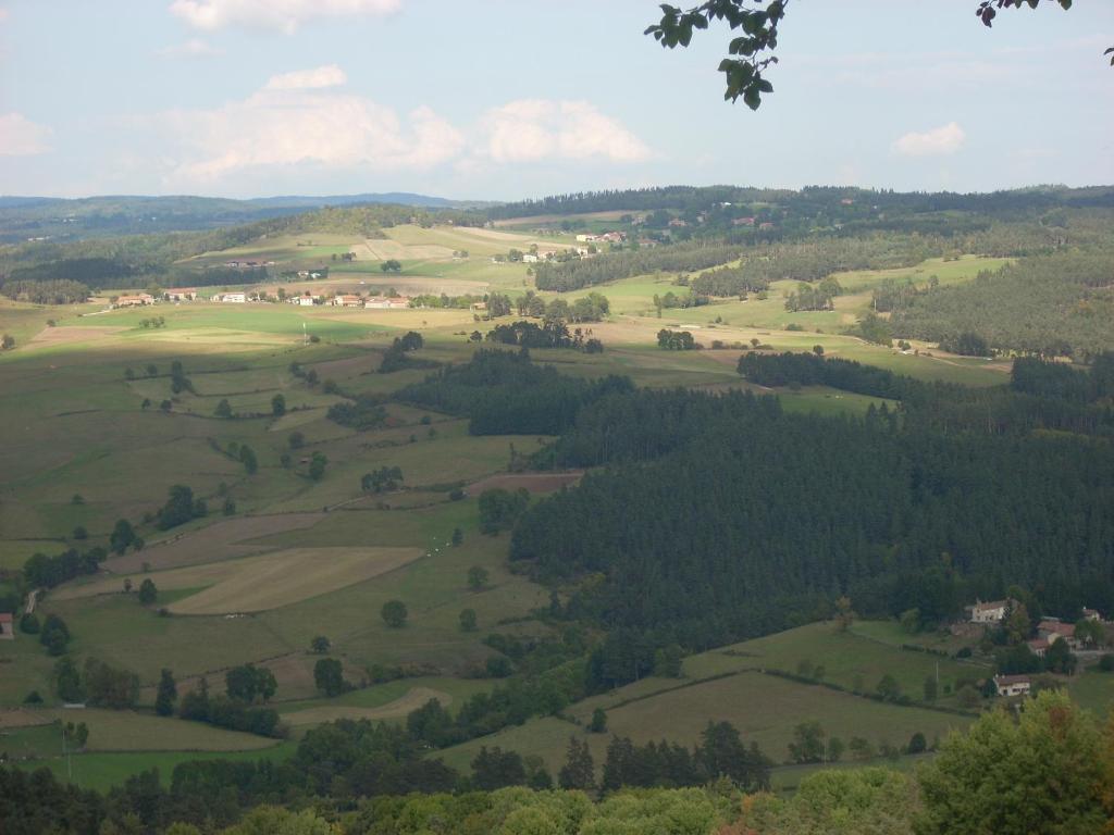 Les Roulottes De La Ferme Des Chanaux Saint-Julien-d'Ance Zewnętrze zdjęcie